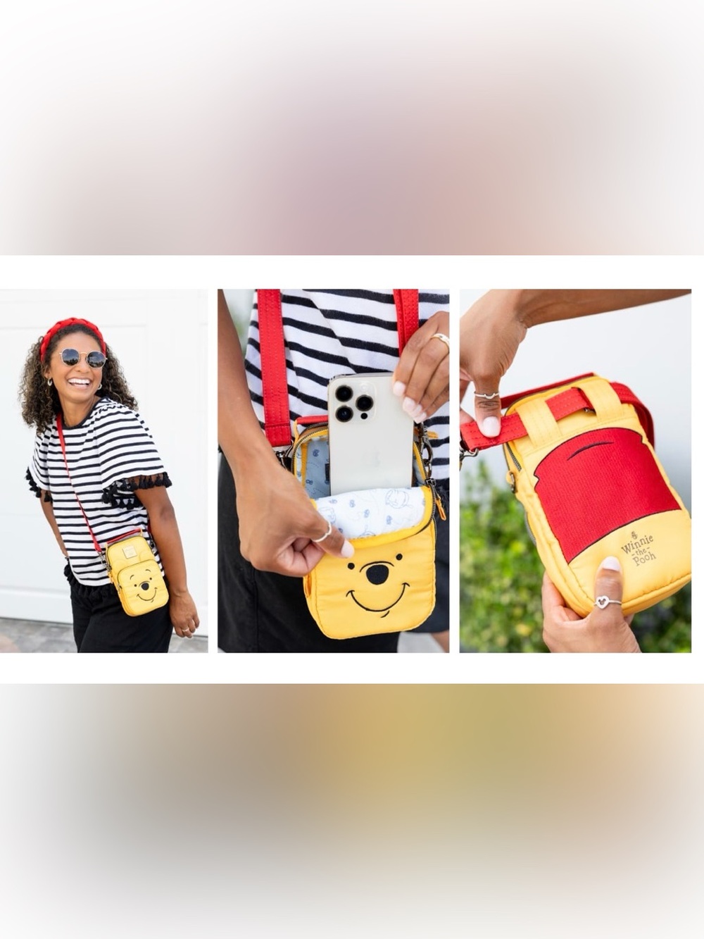 Disney Lug Minnie Mouse Crossbody/Convertible Bag 🆕 Disney Parks - Picture 3 of 7